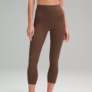 NWT- lululemon Align™ High-Rise Crop 23" JAVA size 14